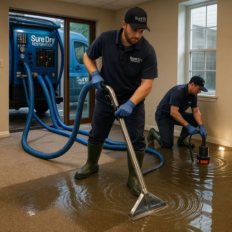 Water Extraction and Removal process in Hopkinton, MA